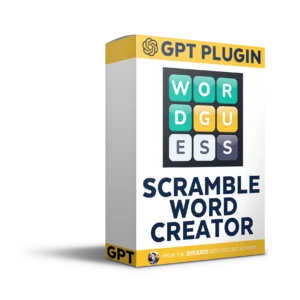 Scramble Word Creator